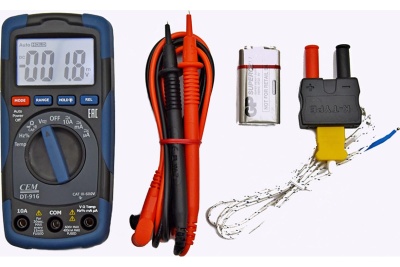 Цифровый мультиметр СЕМ DT-916 481394