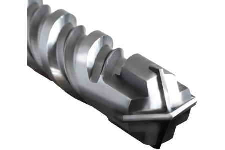 Бур SDS-MAX КВАДРО, серия Эксперт, по бетону 18x860/1000 мм ПРАКТИКА 909-204