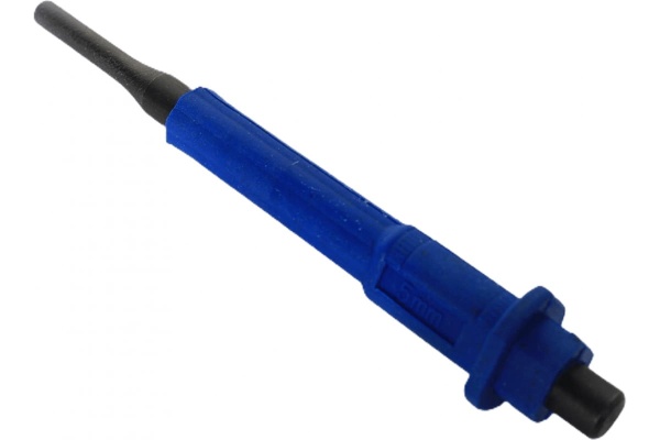 Выколотка ROCKFORCE 5 мм, с прорезиненной защитной рукояткой, L-125 мм RF-6045200Q