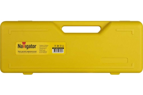 Гидравлический пресс Navigator 93 584 nht-pg02-a-16-240 асд, 16-240 мм2 93584