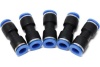 Фитинг для пластиковых трубок (5 шт; 12x12 мм) Forsage 26082 F-SPU12K