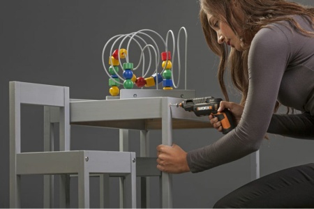 Аккумуляторная отвертка WORX SD Slide Driver, 4 В WX254.4