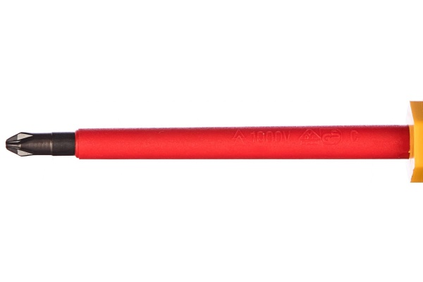 Диэлектрическая крестовая отвертка Felo Ergonic PZ 2X100 41520390