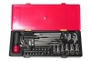 Набор инструментов TORX, HEX ключи, головки в кейсе 40шт JTC-K1401