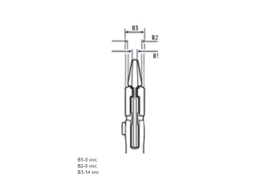 Клещевой ключ KNIPEX KN-8607250 1000 V