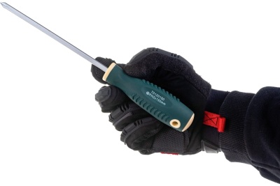 Крестовая магнитная отвертка ROCKFORCE Profi S2 PH2.0x150мм RF-70120150