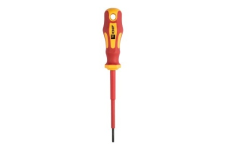 Отвертка EKF Master SL5.5x125 мм 1000В sl-5.5-125-mas-in