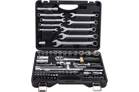 Набор инструмента ROCKFORCE 1/2 и 1/4DR 6-гранный 82 предметов RF-4821-5