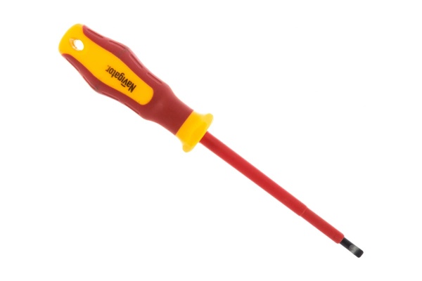 Шлицевая отвертка NAVIGATOR 71 950 NSD-1E-SL5.5х125 1000В 71950