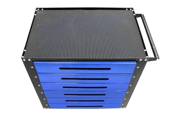Тележка с инструментом AIST 98 пр. 4-32мм SL-гр 6 ящиков 0-901098M 00-00024691