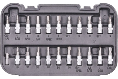 Набор торцевых головок АвтоDело 1/4" DR 46 предметов 39946 13702