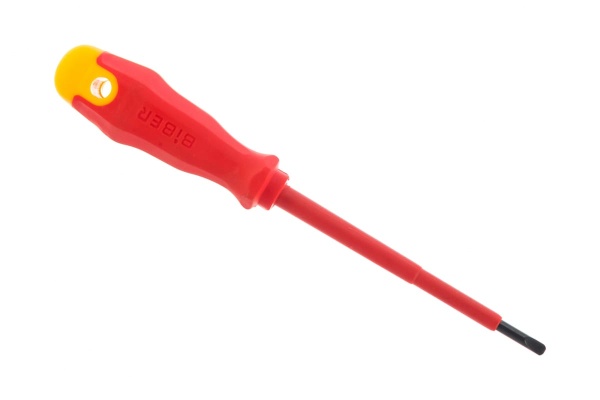 Отвертка SL 4х100мм Biber Диэлектрик 85592 тов-079501