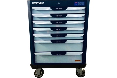 Тележка с 7 ящиками+ПОДАРОК инструмент 250 предметов KraftWell KRW-TTB+SET250