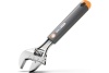 Разводной ключ DELI Home Series Gray HT1508c 200 мм, Soft Touch рукоять, лазерная гравировка шкалы, эксклюзивный дизайн, подарочная упаковка 112881