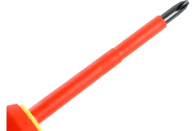 Диэлектрическая крестовая отвертка STEKKER Ph 2 х 100 мм, SDE-PH2-100, 39766