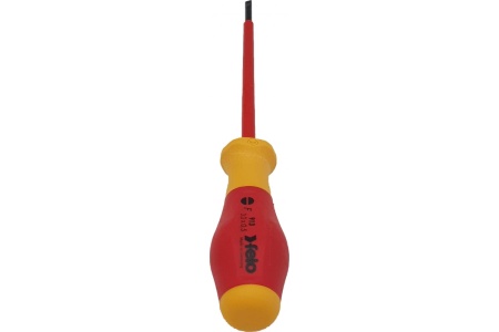 Диэлектрическая шлицевая отвертка Felo SL3,0 91303090
