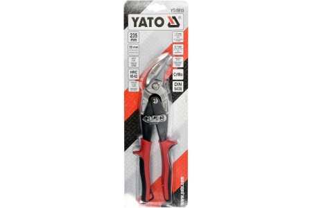 Ножницы по металлу YATO 235мм-левые CrMo YT-1915