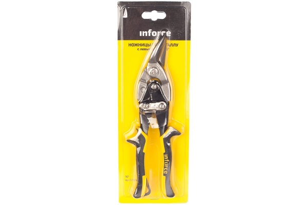 Ножницы по металлу с левым резом Inforce 10" 57105