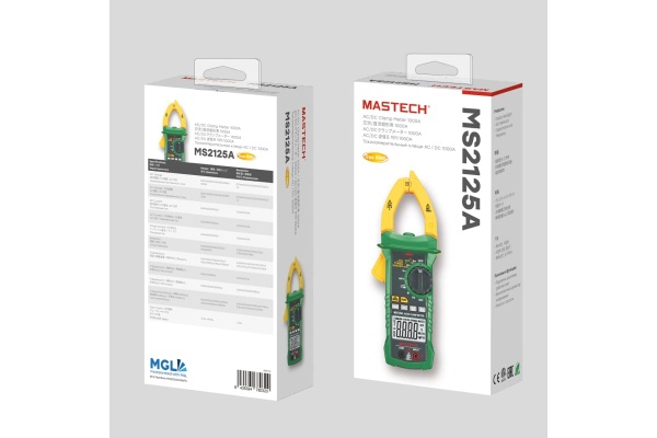Токовые клещи Mastech ms2125a 13-1323