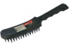 Стальная 6-рядная щетка с пластиковой ручкой VIRA 728032