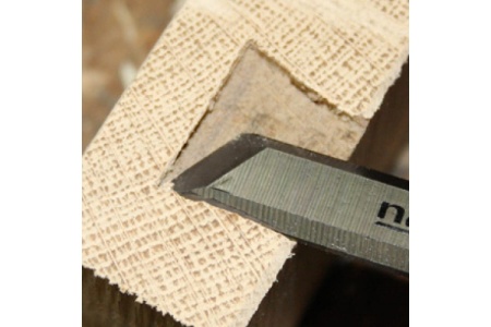 Косая левая стамеска с ручкой NAREX WOOD LINE PLUS 20 мм 811170