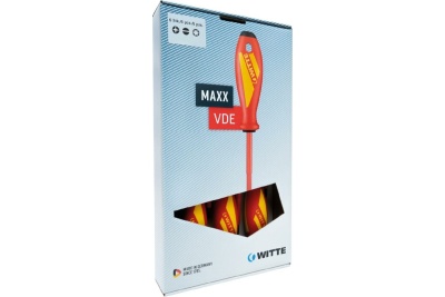 Наборы отверток шлиц/PH 5 шт WITTE MAXX VDE new 653741216