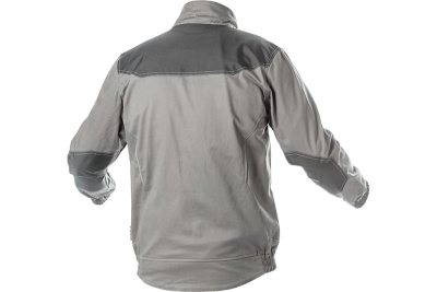 Рабочая куртка HOEGERT TECHNIK KALMIT, светло-серый, р.2XL/56 HT5K803-2XL