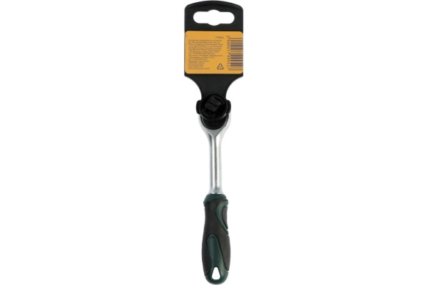 Вороток с трещоткой TUNDRA квадрат 1/4", 72 зуба, CrV 1799952