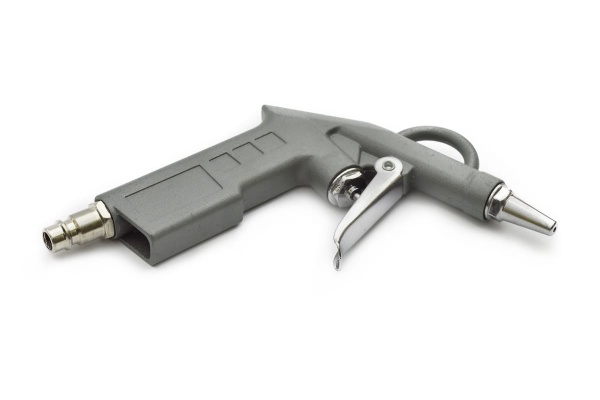 Продувочный пистолет с коротким носиком Pegas pneumatic металлический 5106