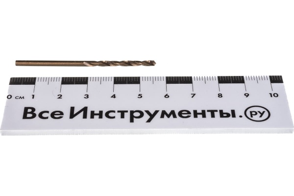 Сверло по металлу (10 шт; 2.5 мм; HSS-Co; пластиковый футляр) ROCKFORCE RF-DSP25H