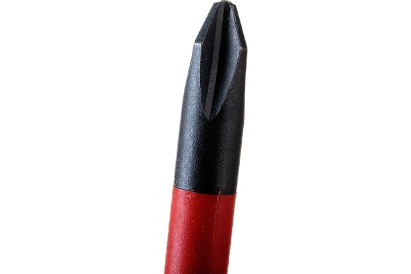 Крестовая отвертка KNIPEX PH2 тонкая, VDE, длина лез 100 мм, L-212 мм KN-982402SL