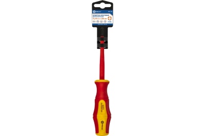 Диэлектрическая отвертка КОБАЛЬТ Ultra Grip FL/PZ-2x100 мм, CR-V, двухкомпонентная рукоятка 799-734