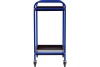 Тележка для инструментов Zatesov две полки, открытая TT-02-BLUE
