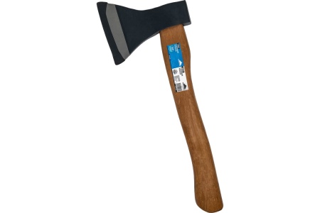 Топор vertextools 600 г, в сборе, кованый, деревянное топорище 10-40-600