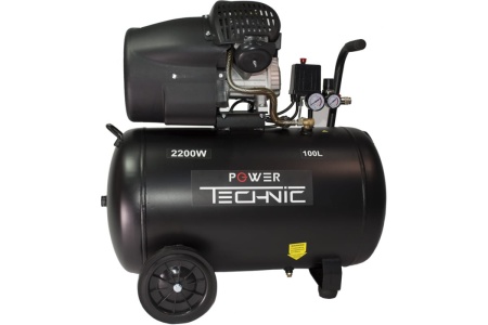 Компрессор POWER TECHNIC коаксиальный, масляный, 220В, 2200Вт  ACD400/100