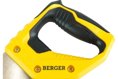 Ножовка по дереву Berger BG 450мм, 3D заточка, 12TPI,BG1844
