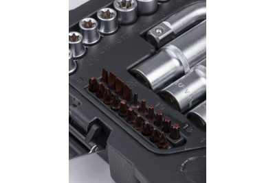 Набор инструмента AV STEEL 144 предмета 1/4",3/8",1/2" профессиональный AV-011144