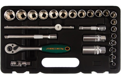 Набор торцевых головок Super Tech 3/8"DR Jonnesway S68H3126S