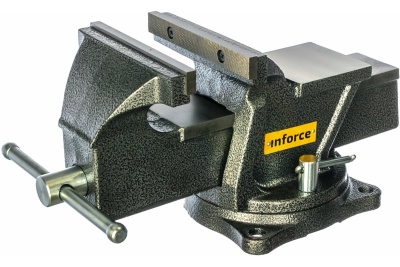 Поворотные слесарные тиски 150мм Inforce 05-23-03