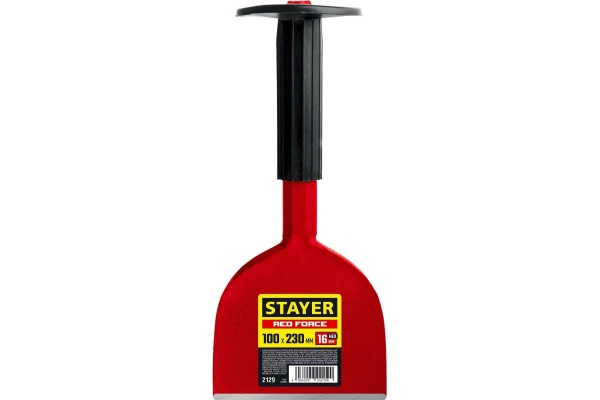 Зубило-конопатка STAYER Red Force с протектором 100x230 мм 2129