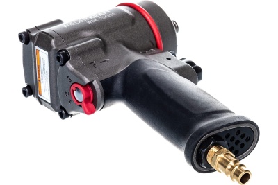 Компактный пневматический ударный гайковерт WIEDERKRAFT 1/2", 1200 Нм, 119 мм  WDK-20420S