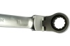 Комбинированный ключ трещоточный с шарниром 18мм AV Steel  AV-315218