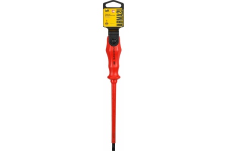 Диэлектрическая отвертка IEK ARMA2L 3 SL6,5x150 K2 A2L3-SC30-K2-SL-65-150