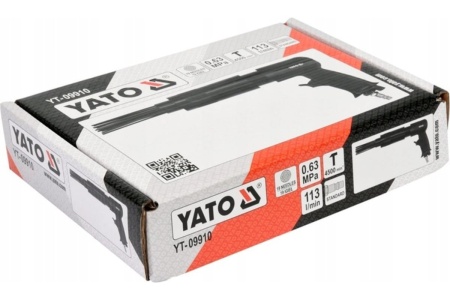 Пневматическое зубило YATO 0.63MPa, 113л/мин YT-09910