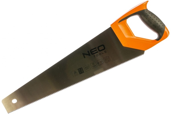 Ножовка по дереву NEO Tools 450 мм, 11TPI 41-066