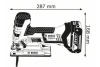 Аккумуляторный лобзик Bosch GST 18 V-LI S Solo 0.601.5A5.100