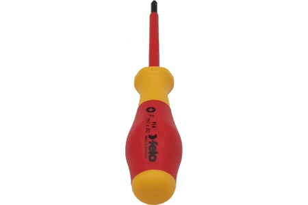Диэлектрическая крестовая отвертка Felo PH1x80 91410290