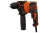 Электронная ударная дрель Black&Decker Omega BEH710K-QS