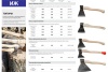 Кованый охотничий топор РОССИЯ 800 г 2072-12-60