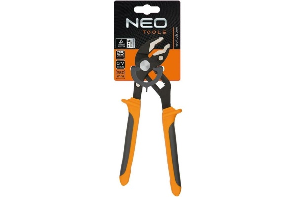 Трубные клещи NEO Tools 250 мм диапазон 0-42 мм 01-204